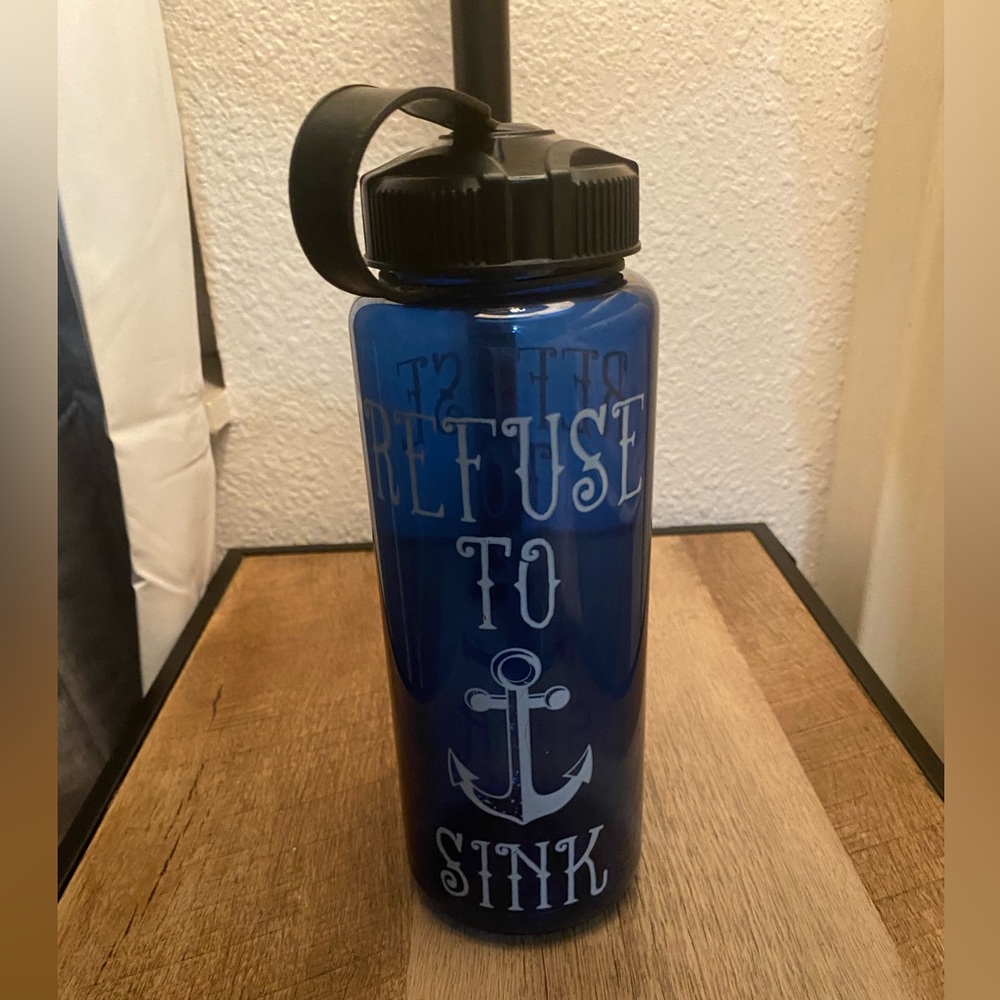 Refuse to Sink water bottle
